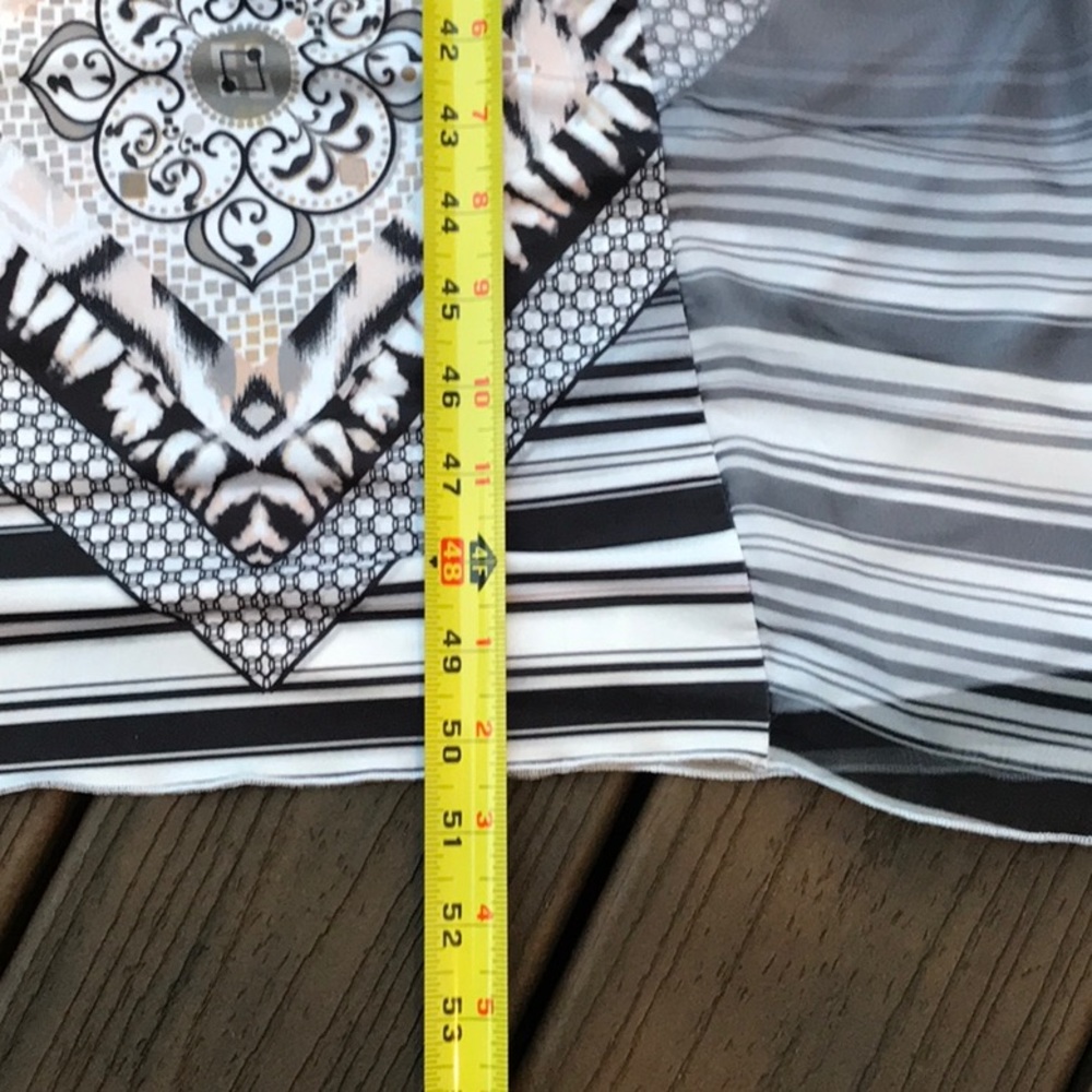 ❌SOLD ❌Sleeveless Pattern & Tie Dye Maxi Dress - Picture 7 of 8